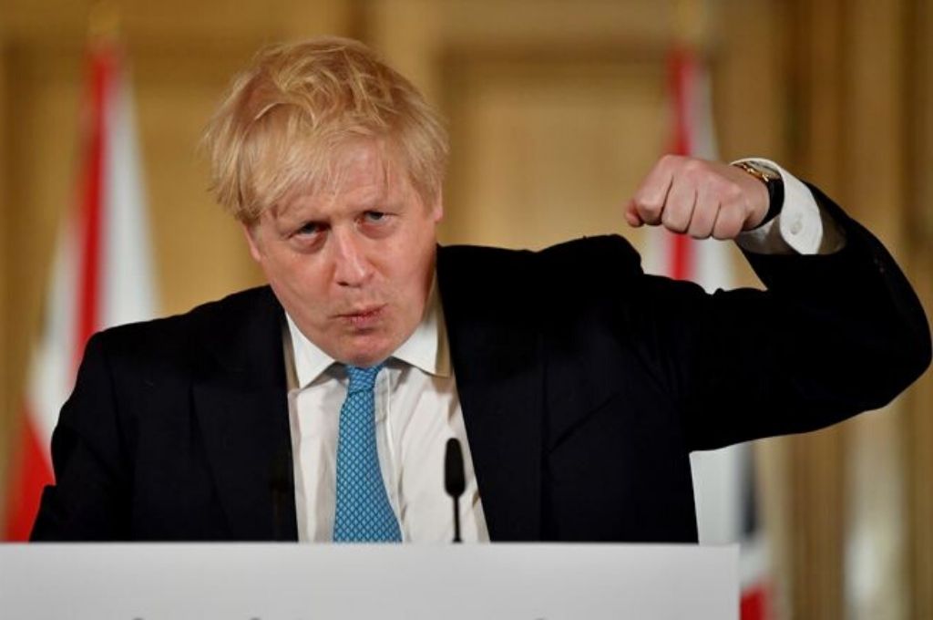 El primer ministro británico Boris Johnson tiene coronavirus