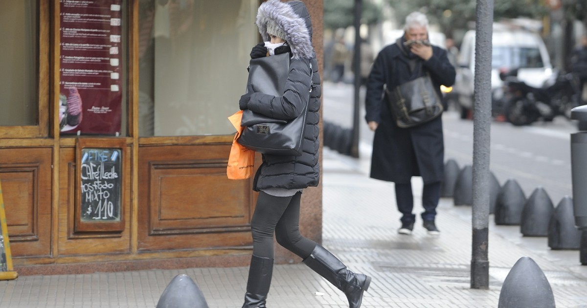 Arranca la ola polar: la máxima hoy será de 13 grados