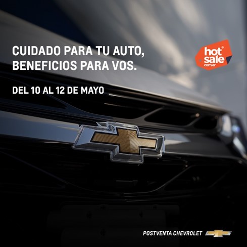 Chevrolet participará del evento digital de promociones Hot Sale con descuentos exclusivos