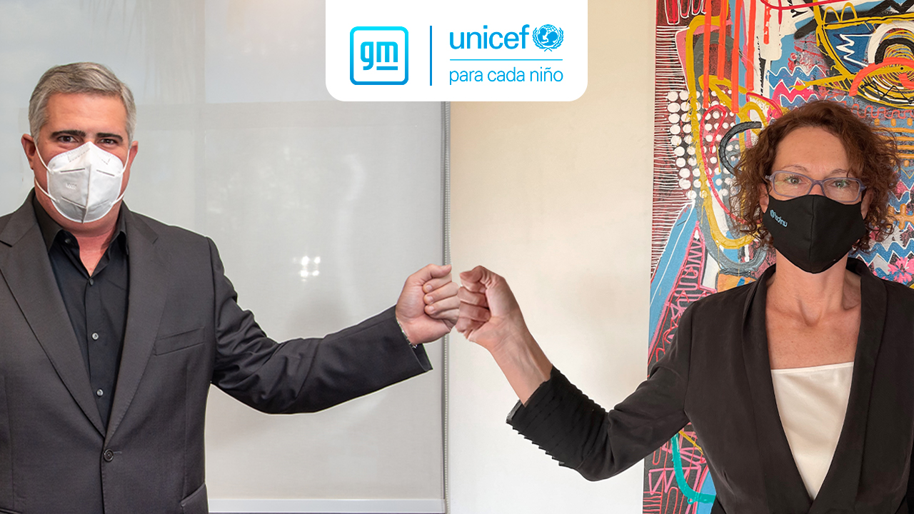 General Motors renueva su compromiso con UNICEF, unidos por los derechos de los niños en Argentina