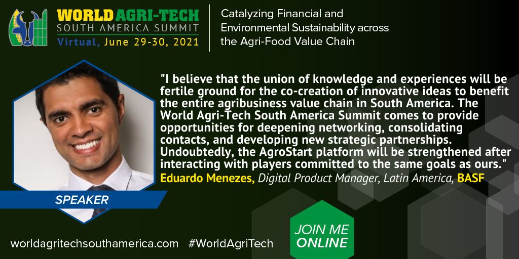 Líderes de BASF participan de World Agri-Tech Summit para debatir sobre sustentabilidad e innovación