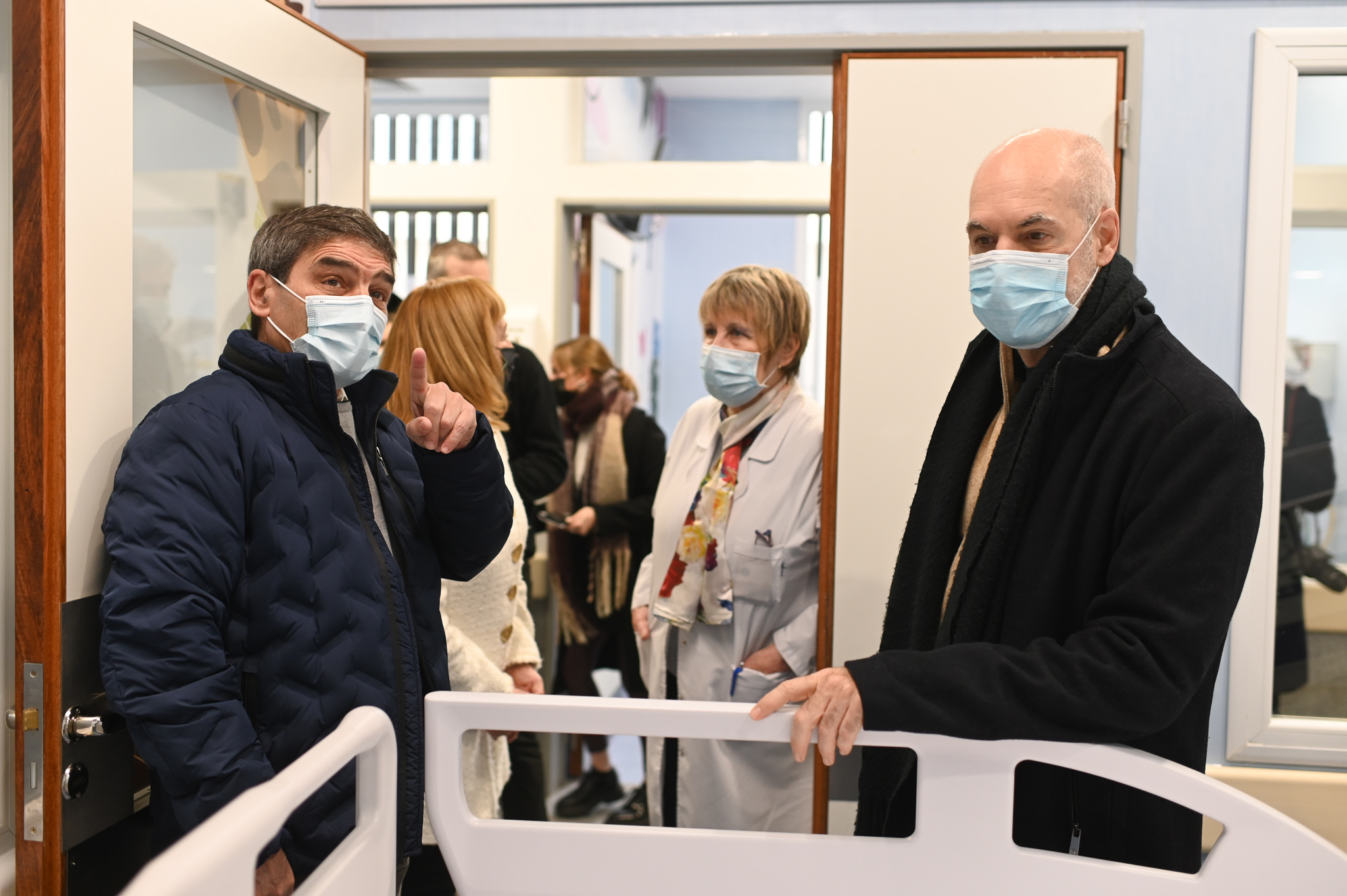 Horacio Rodríguez Larreta inauguró la nueva Unidad de Cuidados Intensivos del Hospital Gutiérrez