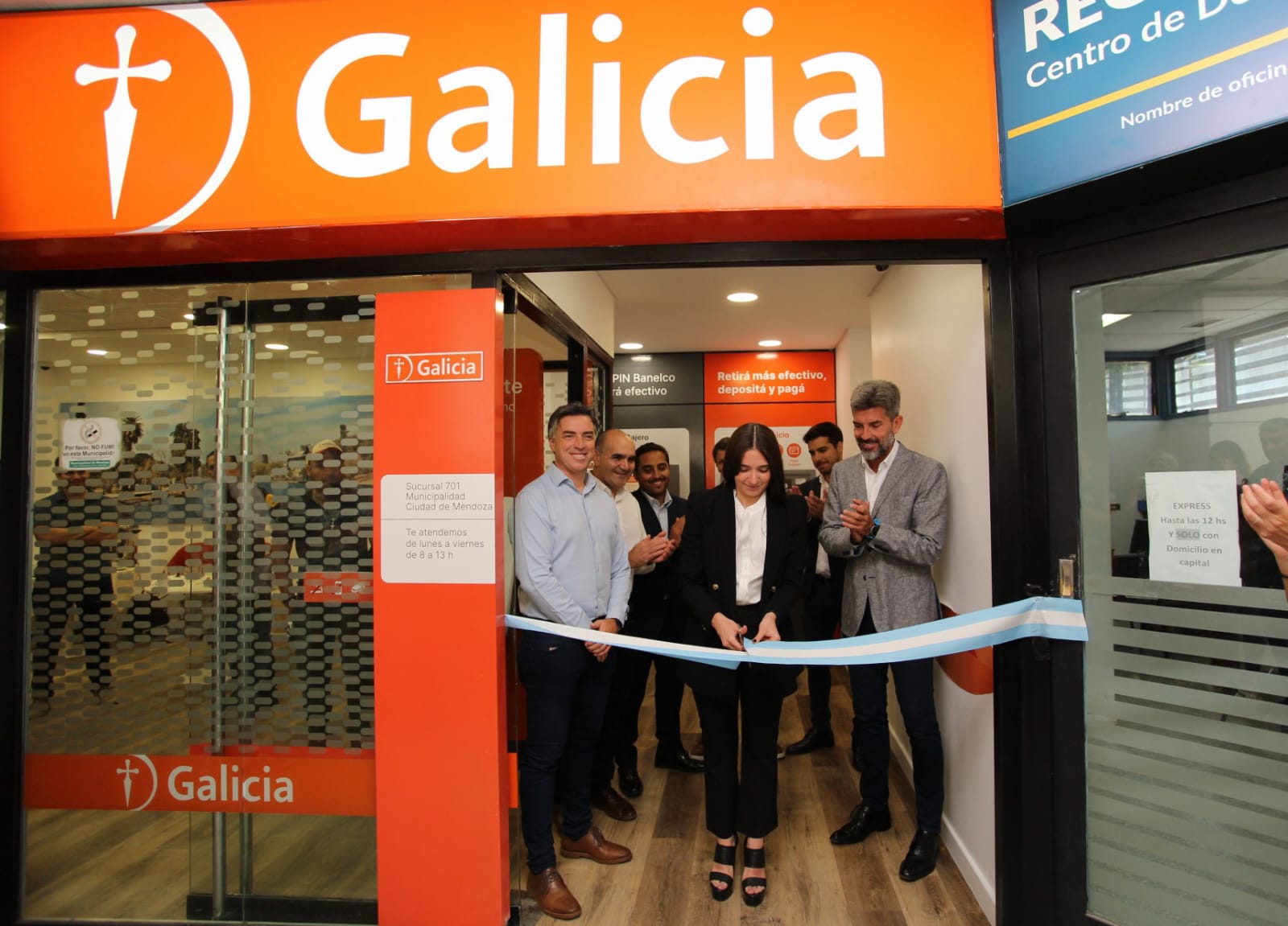 Banco Galicia inauguró su 11° sucursal en Mendoza