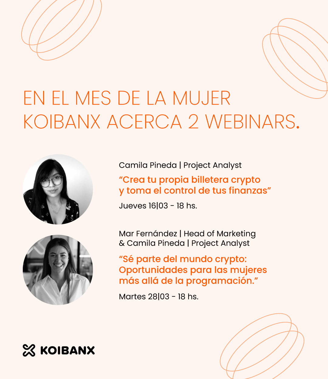 Koibanx presenta webinars para que más mujeres se sumen al ecosistema crypto y Web 3