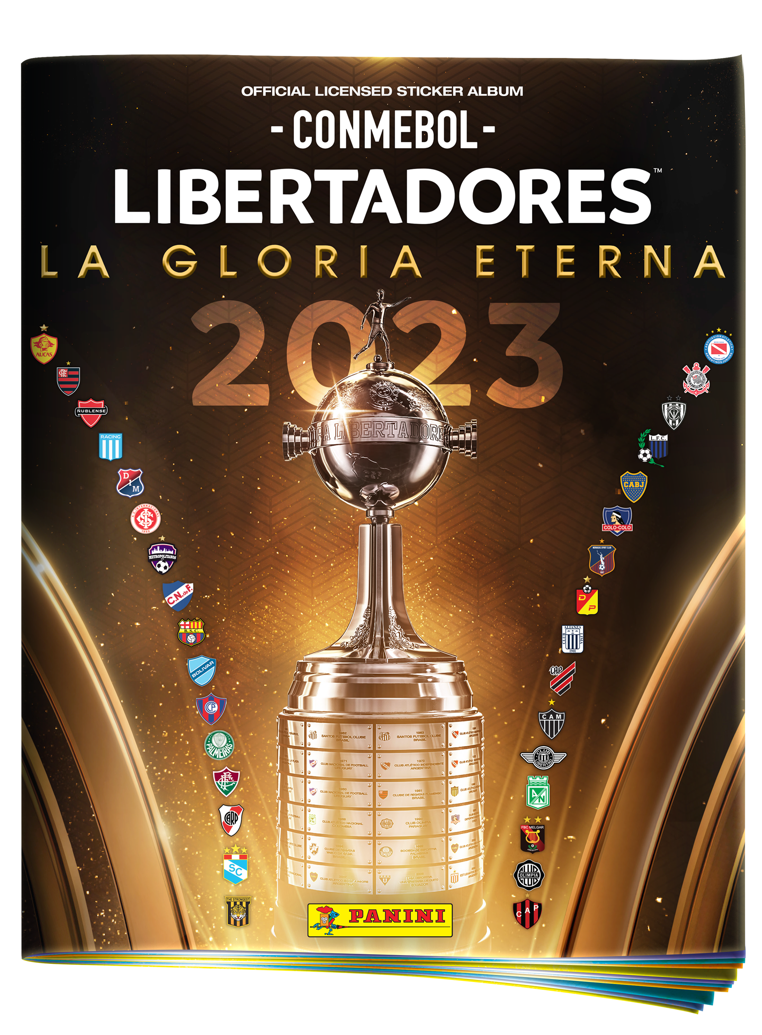 Panini lanzó el primer álbum de figuritas oficial de la CONMEBOL Libertadores