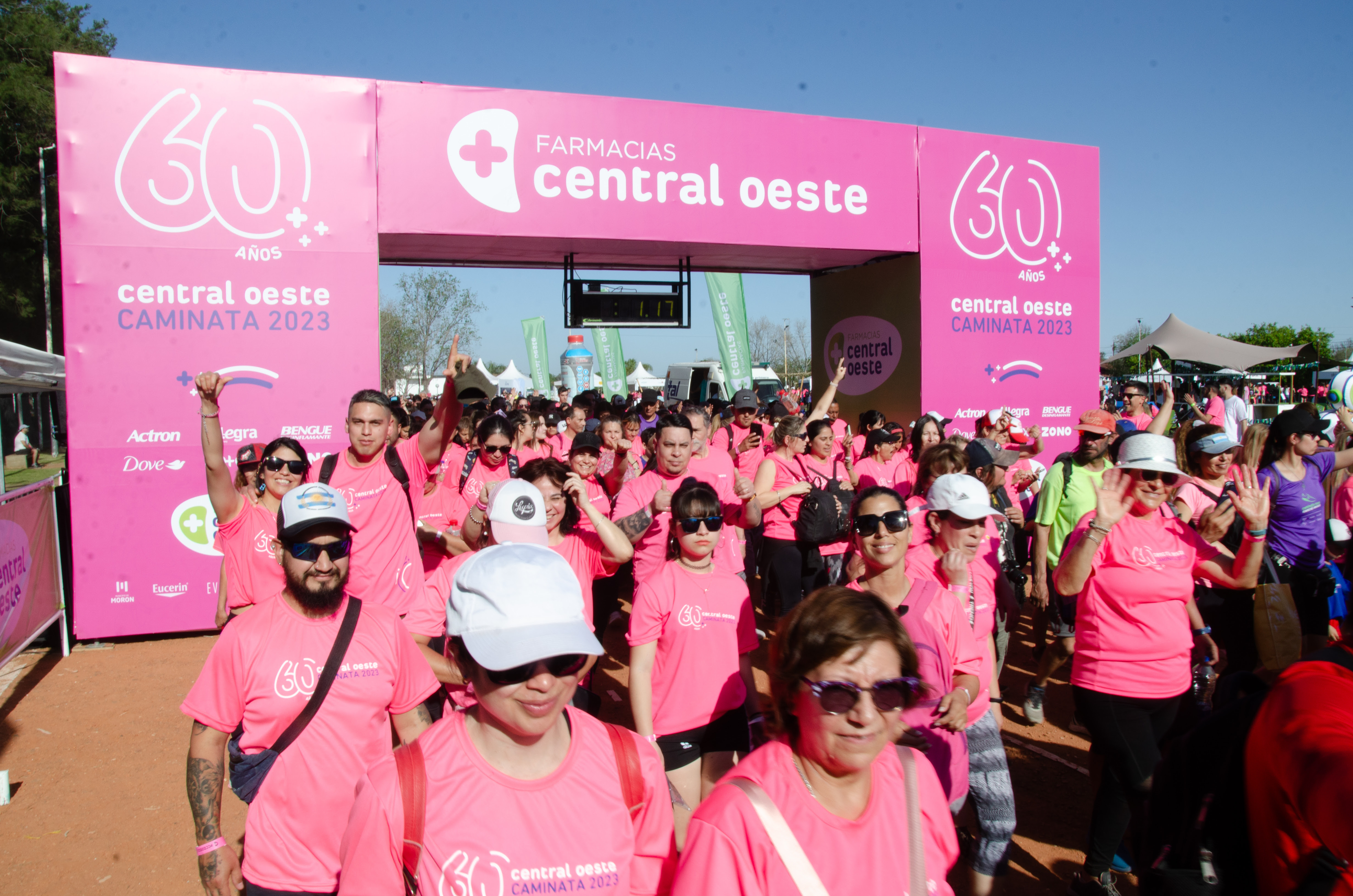 Se realizó la 9na Edición de la Caminata Central Oeste Saludable y Solidaria