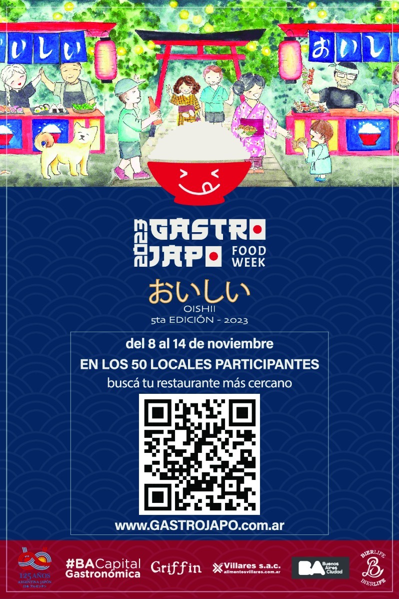 ¡Se viene la esperada 5ta edición de GastroJapo Food Week 2023!